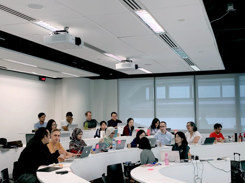 university lecture theatre